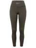 super.natural Legginsy sportowe "High Rise" w kolorze khaki