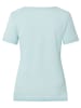 super.natural Koszulka funkcyjna "Flower" w kolorze błękitnym