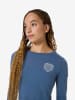 super.natural Longsleeve "Little Heartwood" blauw