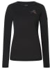 super.natural Koszulka funkcyjna "Tonie" w kolorze czarnym