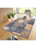 Hanse Home Laagpolig tapijt "Bloques" blauw/lichtbruin