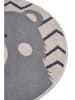 Hanse Home Kurzflor-Teppich "Bear" in Grau/ Creme