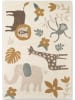 Hanse Home Laagpolig tapijt beige/meerkleurig