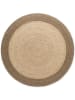 Hanse Home Jute-Teppich "Natural" in Creme/ Beige