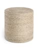 Hanse Home Poef "Jutta" crème - (H)40 x Ø 40 cm