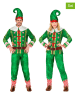 Widmann 3-delige kostuum "Santa's Little Helper" groen