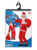Widmann 5-częściowy kostium "Santa Claus" w kolorze czerwono-białym