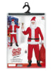 Widmann 3-częściowy kostium "Santa Claus" w kolorze czerwono-białym