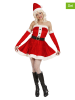 Widmann 4-częściowy kostium "Miss Santa" w kolorze czerwono-białym