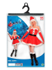 Widmann 4-częściowy kostium "Miss Santa" w kolorze czerwono-białym