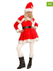 Widmann 5-częściowy kostium "Miss Santa" w kolorze czerwono-białym