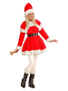 Widmann 5-częściowy kostium "Miss Santa" w kolorze czerwono-białym