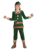 Widmann 4tlg. Kostüm "Santa's Little Helper" in Dunkelgrün