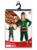 Widmann 4tlg. Kostüm "Santa's Little Helper" in Dunkelgrün