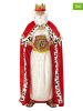 Widmann 2-delige kostuum "Biblical King" rood/wit/goudkleurig