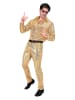 Widmann Spodnie kostiumowe "Party Fashion" w kolorze złotym