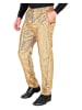 Widmann Spodnie kostiumowe "Party Fashion" w kolorze złotym
