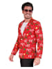 Widmann Blezer "Merry Christmas" w kolorze czerwono-białym