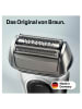 Braun Scheermes "Series 8" zilverkleurig