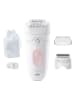Braun Epileerapparaat "Silk-épil 5-030" wit/lichtroze