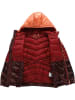 Alpine Pro Steppjacke "Roga" in Bordeaux/ Orange