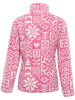 Alpine Pro Fleecejacke "Eflino" in Pink/ Weiß