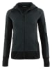 Alpine Pro Sweatjacke "Brema" in Schwarz/ Grau