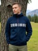 Alpine Pro Sweatjacke "Nores" in Blau