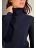 Perfect Cashmere Kaszmirowy sweter "Bise" w kolorze granatowym