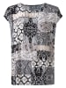 WITT WEIDEN Blouse zwart/wit/beige