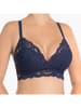 NIKOL DJUMON Beugelloze beha donkerblauw