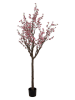 Clayre & Eef Drzewko dekoracyjne w kolorze jasnoróżowo-brązowym - 45 x 185 x 45 cm