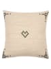 PAD Concept Kissenhülle ''Kiss'' in Beige/ Schwarz - (L)45 x (B)45 cm