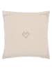 PAD Concept Kissenhülle ''Kiss'' in Beige - (L)45 x (B)45 cm