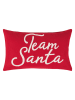 PAD Concept Kissenhülle ''Team Santa'' in Rot - (L)30 x (B)50 cm