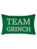 PAD Concept Kissenhülle ''Team Grinch'' in Grün - (L)30 x (B)50 cm