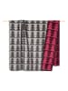 PAD Concept Plaid ''Tree'' in Beige/ Rot - (L)200 x (B)150 cm