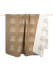 PAD Concept Plaid ''Bussis'' in Hellbraun/ Weiß - (L)200 x (B)150 cm