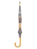 Mars & More Paraplu "Wood heart" lichtbruin/beige - Ø 105 cm