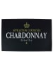 Mars & More Fußmatte "Chardonnay" in Schwarz - (L)50 x (B)75 cm