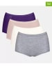 Sloggi 4er-Set: Taillenpantys in Bunt