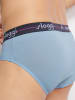Sloggi 2er-Set: Slips in Hellblau/ Dunkelblau