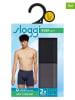 Sloggi 2er-Set: Boxershorts "Ever" in Schwarz/ Grau