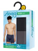 Sloggi 2er-Set: Boxershorts "Ever" in Schwarz/ Grau