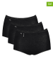 Sloggi 3er-Set: Pantys in Schwarz