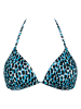 Sloggi Bikinitop blauw/zwart