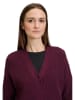 CARTOON Cardigan in Bordeaux