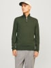Jack & Jones Sweter w kolorze ciemnozielonym