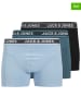 Jack & Jones 3-delige set: boxershorts lichtblauw/donkerblauw/zwart