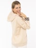Zwillingsherz Hoodie "Wild Heart" in Beige
